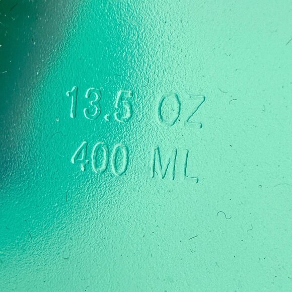 Frozen Liquid Margarita Glasses Set Of 2 13.5 Oz Pink and Green Freeze First - Picture 5 of 6